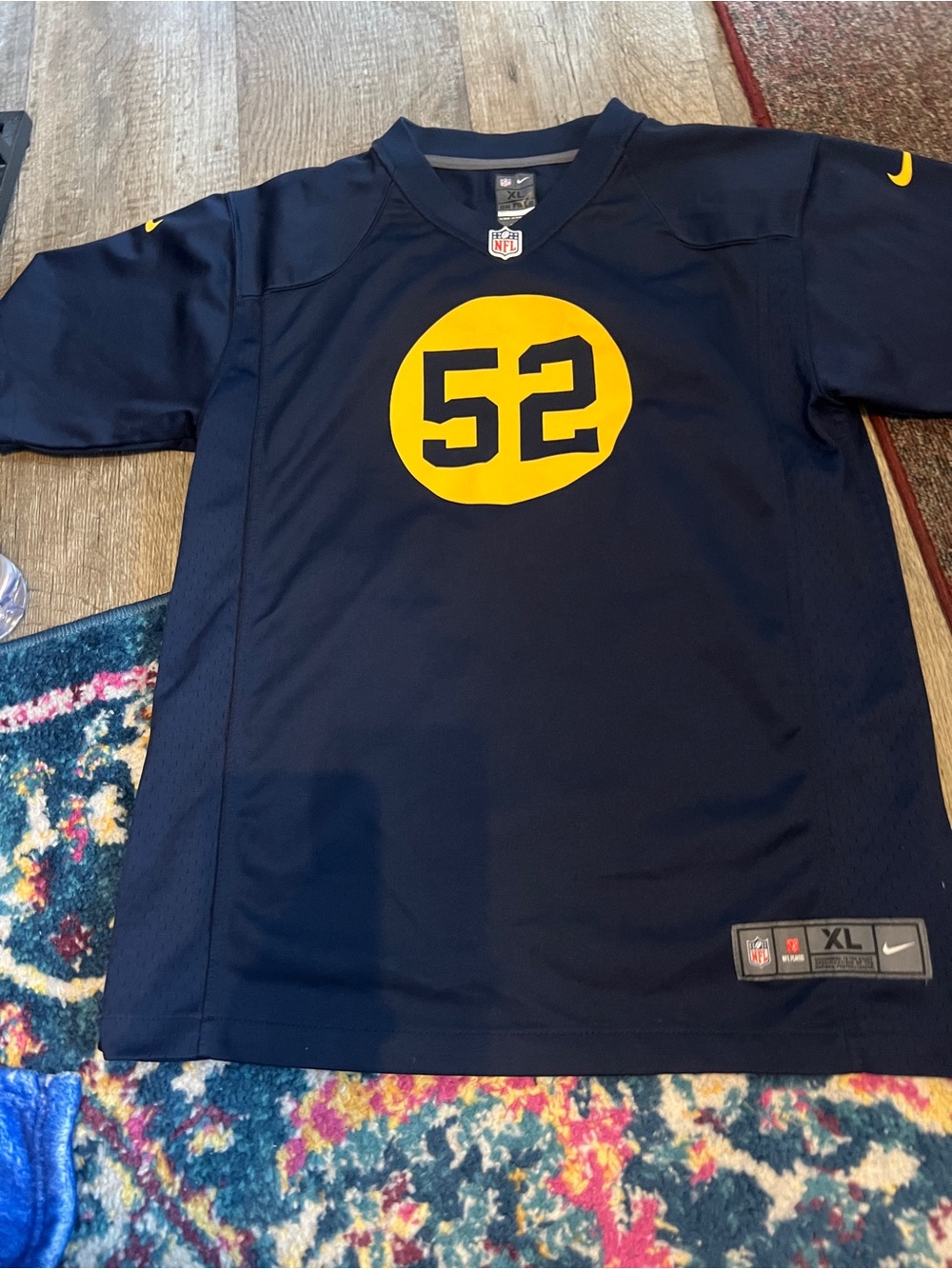 Nike Kids Navy & Yellow NFL Jersey - Size XL